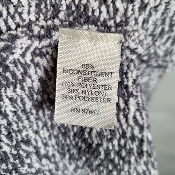 J. JILL BICONSTITUENT FIBER BLEND TURTLENECK GRAY RN 97641 SIZE M - Picture 11 of 11